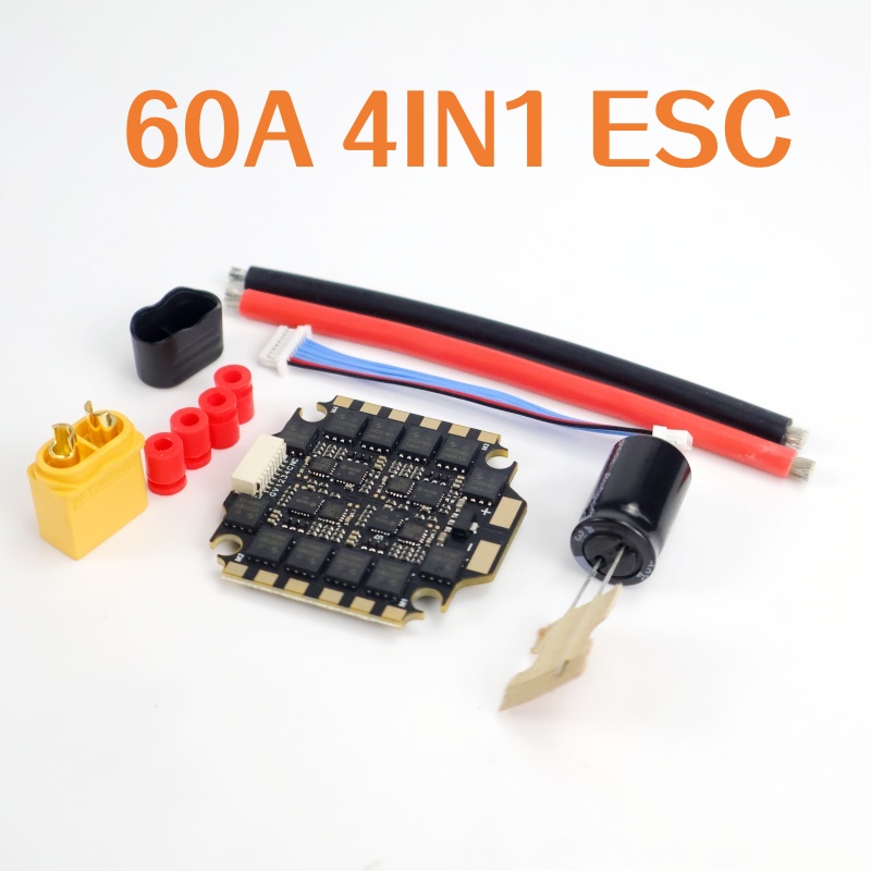 Fpv Drone Battery - 60A ESC 4-in-1 BLHeli-S DSHOT600 3-6S