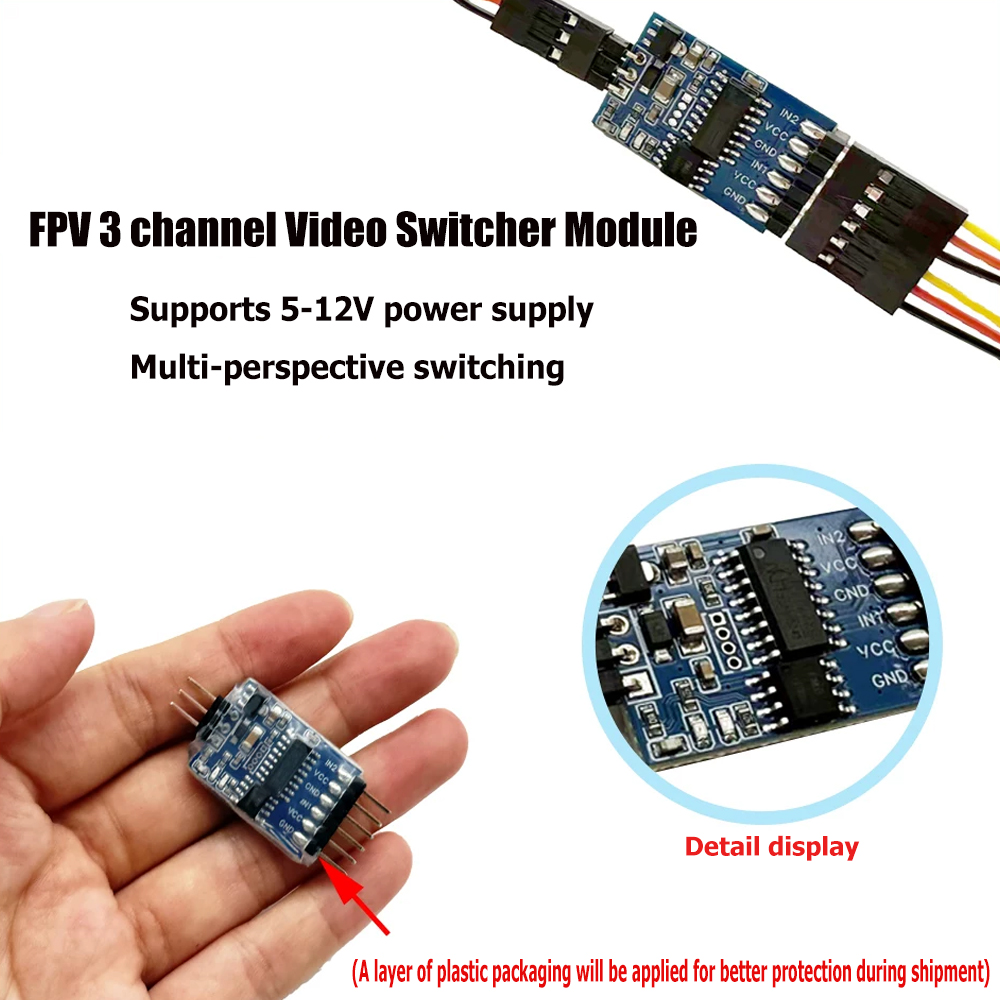 5,8G 3-Kanal-Video-Switcher-Mo – Fpv Drone Camera Bewertung und Preis