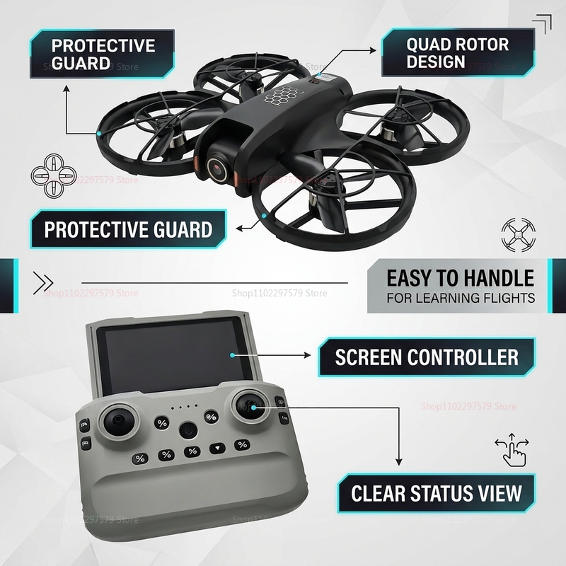 2026 Neue M5 Mini-Drohne mit 8 – Fpv Drone Charger Bewertung und Preis